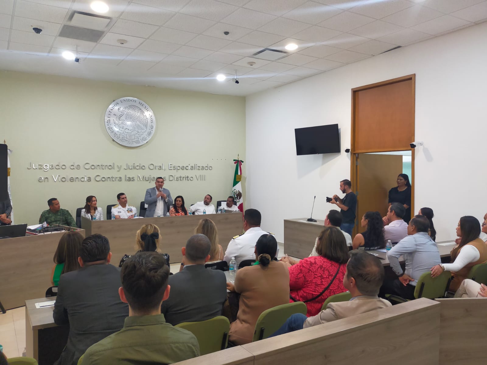 Segunda sala oral del Centro de Justicia de Mujeres