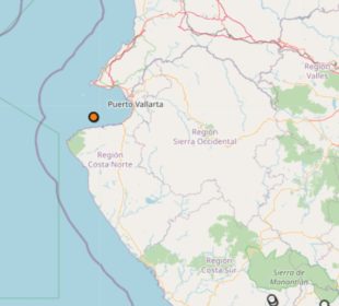 Sismo hoy Puerto Vallarta