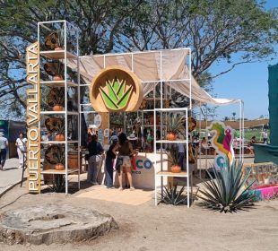 Stands en el México Open At Vidanta