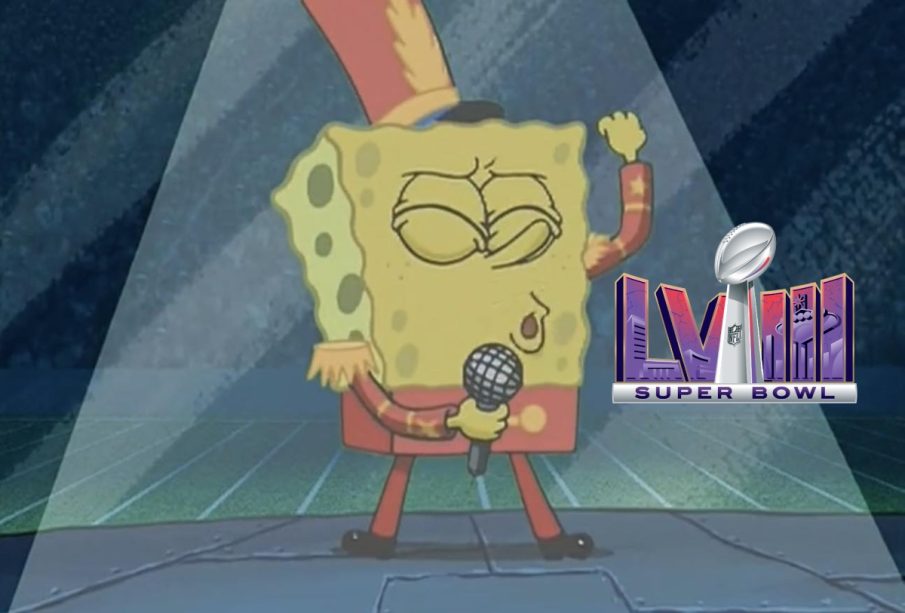 Bob Esponja en el Super Bowl