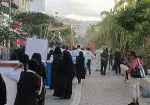 Religiosas o monjas peregrinaron en el malecón