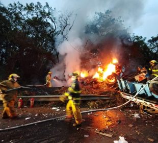 Accidente en Carretera 200.