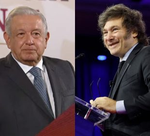 AMLO y Javier Milei