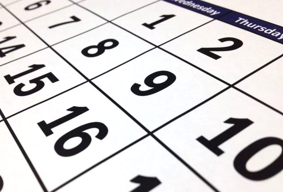 Calendario sobre año bisiesto