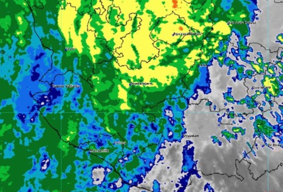 Mapa del clima de Jalisco