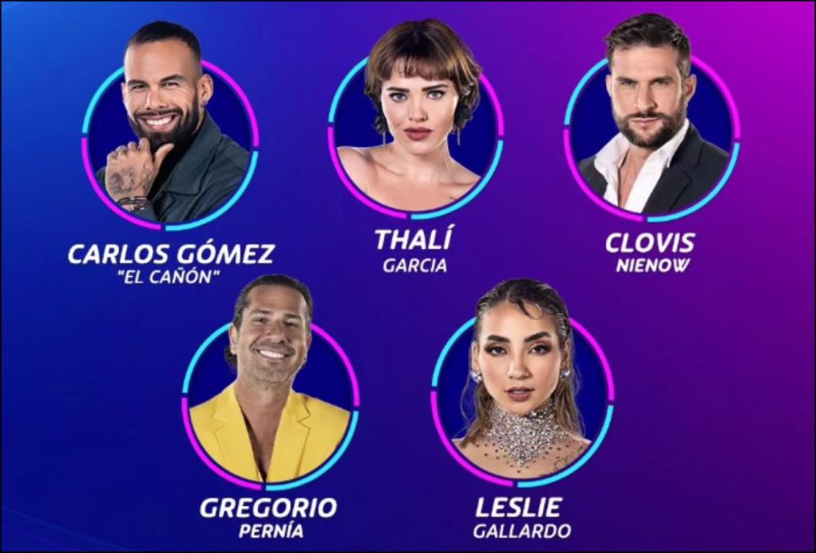 Nominados La Casa de los Famosos.