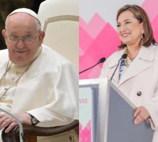 Papa Francisco y Xóchitl Gálvez