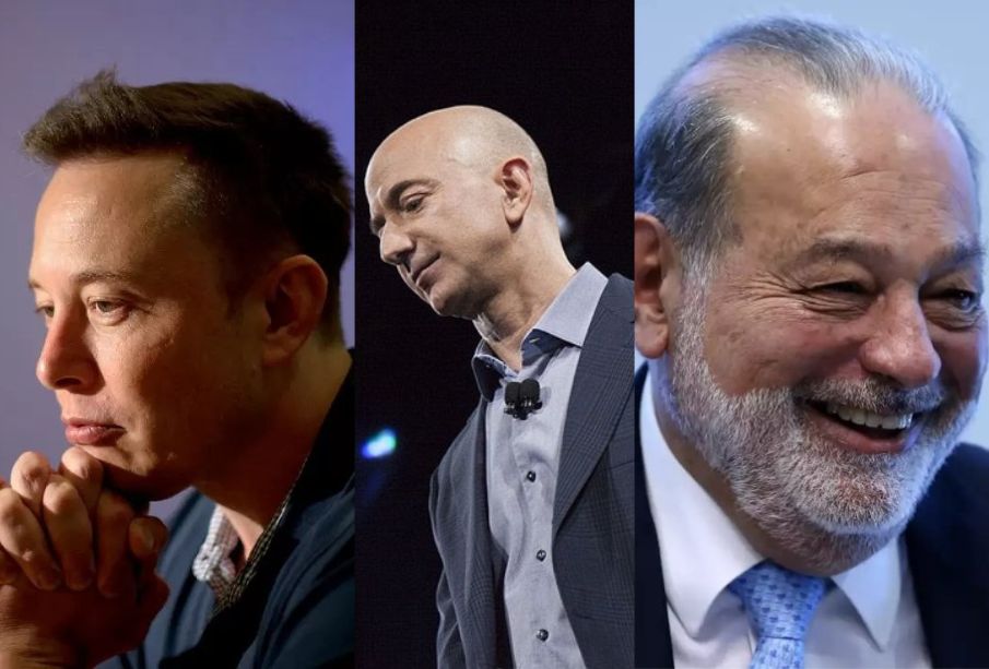 "Competencia” de multimillonarios: Jeff Bezos destrona a Elon Musk como el hombre más rico del mundo, ¿y Slim?