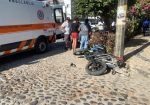 Accidentes de motos sin control en Puerto Vallarta, 728 accidentes el año pasado