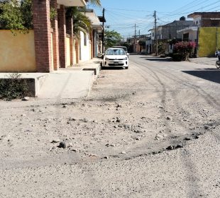 Baches en calle de San Esteban