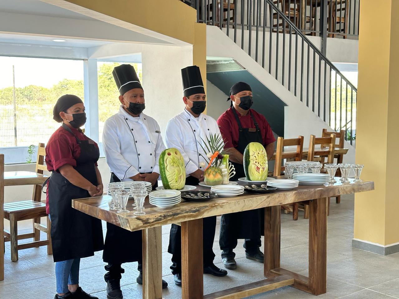 Chefs del restaurante Arenas