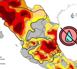 Monitor de sequía en México