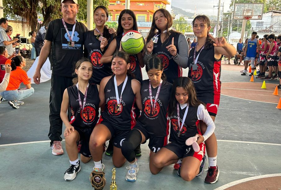 Equipo femenil juvenil de basquetbol