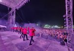 Grupo tocando en feria de San José