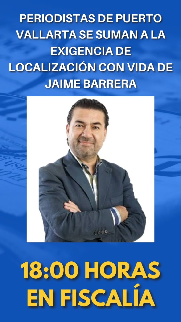 Llamado a manifestación por desaparición de Jaime Barrera
