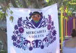 Lona del Mercadito Violeta