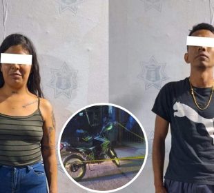 Pareja detenida en Mezcales