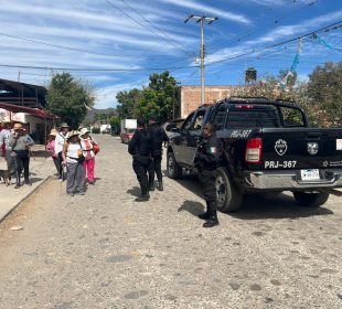 Policía estatal en operativo