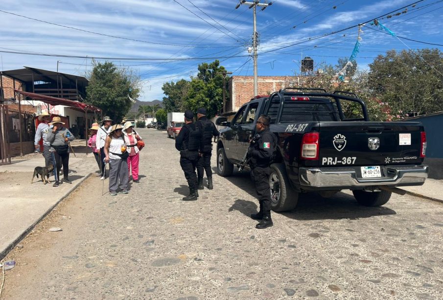 Policía estatal en operativo