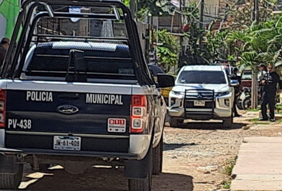 Policías municipales en El Progreso