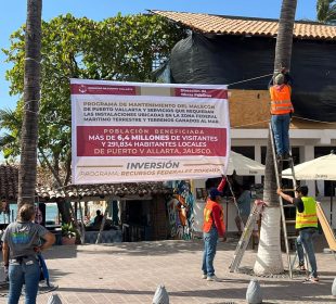 Propaganda informativa del gobierno de Puerto Vallarta