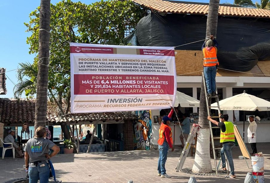 Propaganda informativa del gobierno de Puerto Vallarta