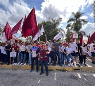 Simpatizantes de Morena