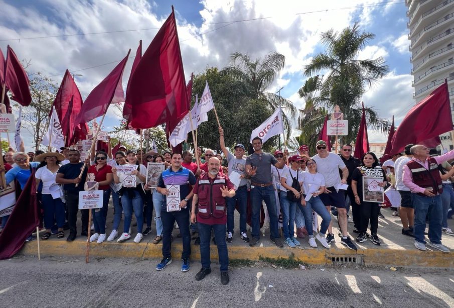 Simpatizantes de Morena