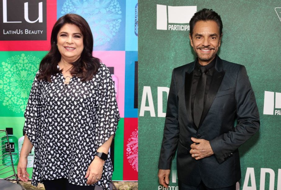 Victoria Ruffo y Eugenio Derbez