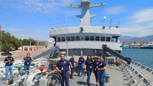 Agregados militares extranjeros visitan Puerto Vallarta