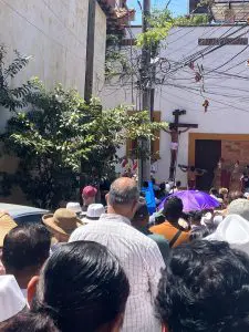Centro de Puerto Vallarta revive la Pasión y muerte de Jesucristo