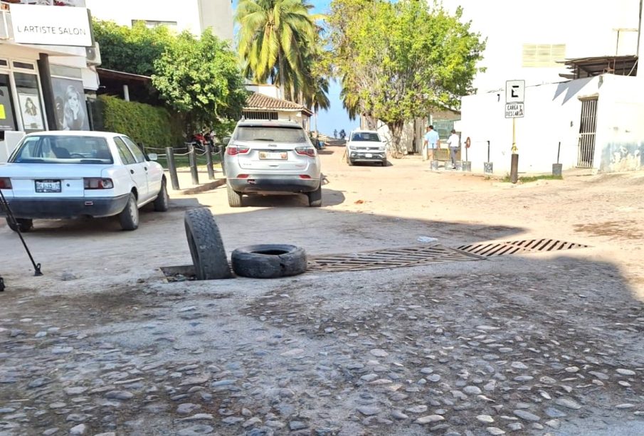 Boca de tormenta en zona hotelera