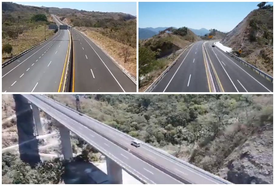 Autopista Guadalajara a Vallarta.