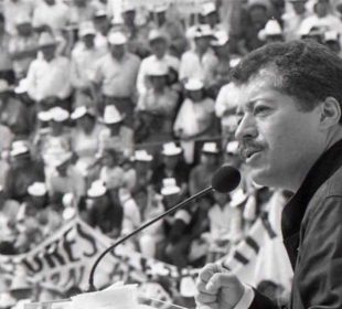 Luis Donaldo Colosio en discurso de campaña hace 30 años