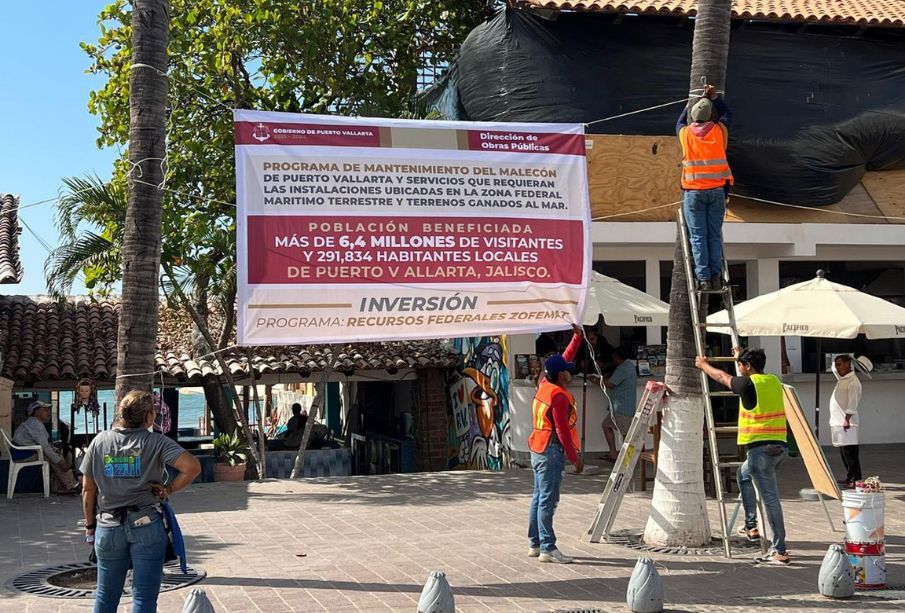 Tras varias promesas, hoy sí empiezan rehabilitación del Malecón de Vallarta