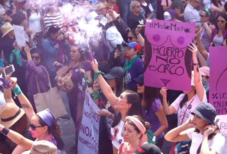 Marchas de mujeres por el 8M