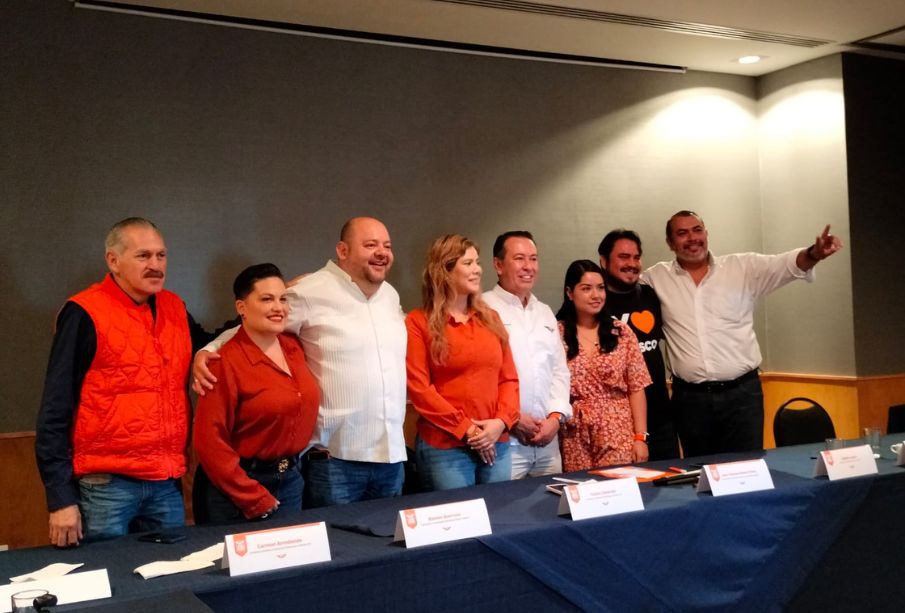 Dirigente de MC Jalisco presenta a Yésica Zatarain como candidata sustituta a diputación federal