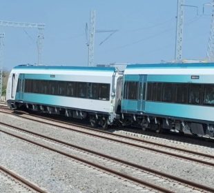 Vagón de Tren Maya se descarrila rumbo a Cancún (VIDEO)