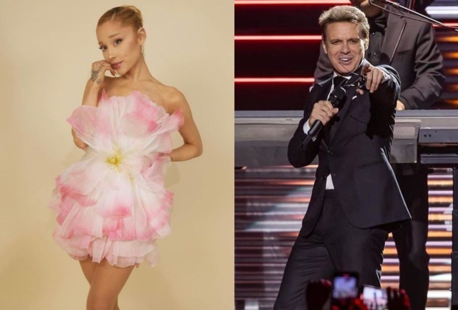 Ariana Grande y Luis Miguel