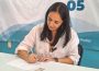 Teresita firma su renuncia a candidatura de alianza en IEPC