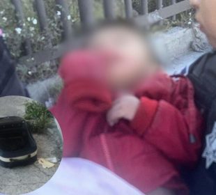 ¡Inaudito! Abandonan a bebé dentro de una maleta en Puebla; era maltratado