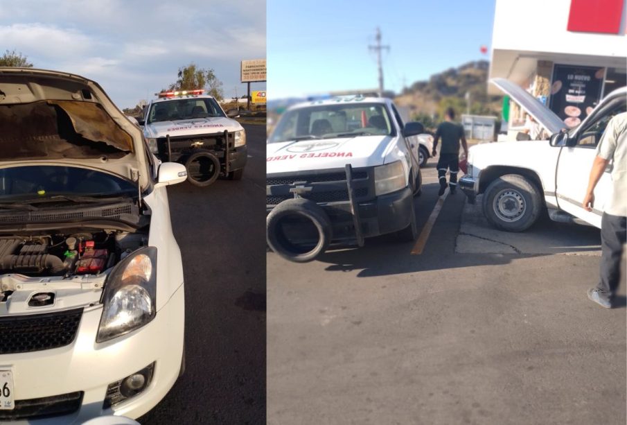 Ángeles Verdes en carretera de Puerto Vallarta