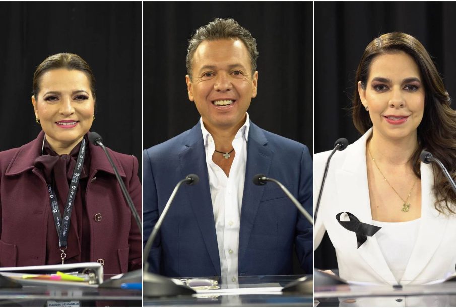 Candidatos gubernatura Jalisco en segundo debate