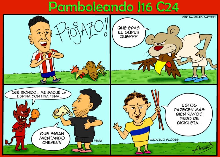 Cartoon futbolero de Ivangeles 22-04