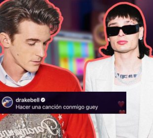 Drake Bell y Peso Pluma