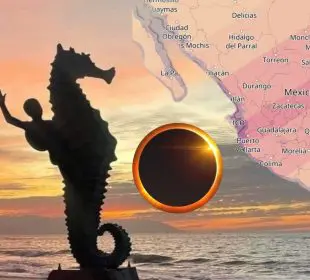 Eclipse Solar 2052 en Puerto Vallarta