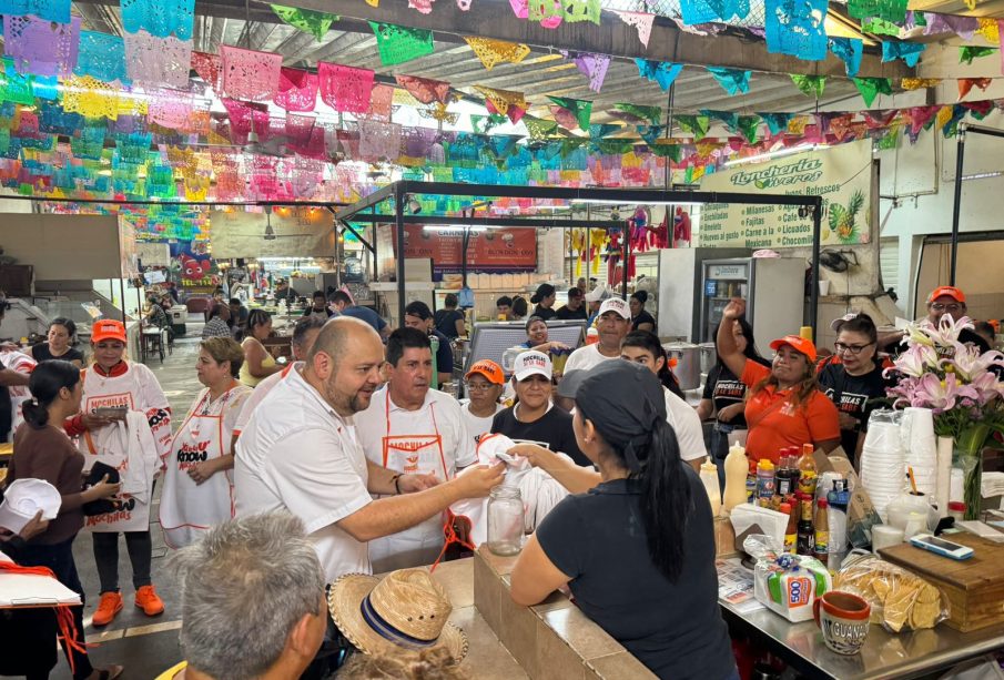 El Mochilas en Mercado Palmar de Aramara