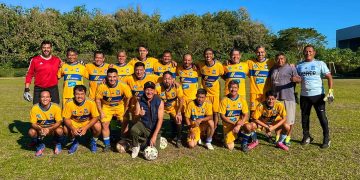 Equipo que clasificó a la final de la Liga dominical Vallarta Premier