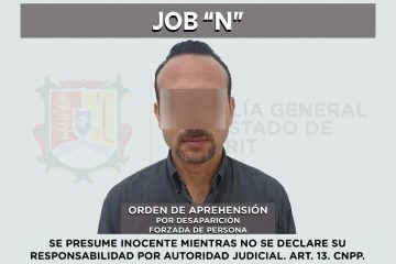 Ficha de aprehensión de Job N