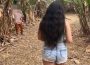 Grabación de video sexual en parque público